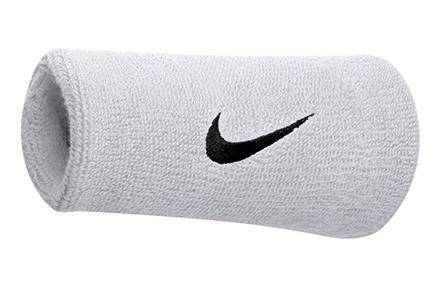 Epic Label Accessoires de sport Nike Bracelets Swoosh Double Largeur (Une Paire)