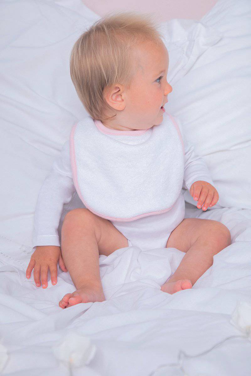 Epic Label Bavoirs Larkwood Lw022 Baby Towelling Bib