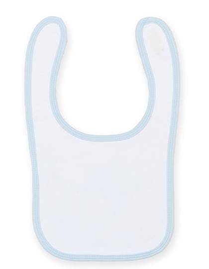Epic Label Bavoirs Lot de 5 x Larkwood LW082 Plain and Contrast Bib