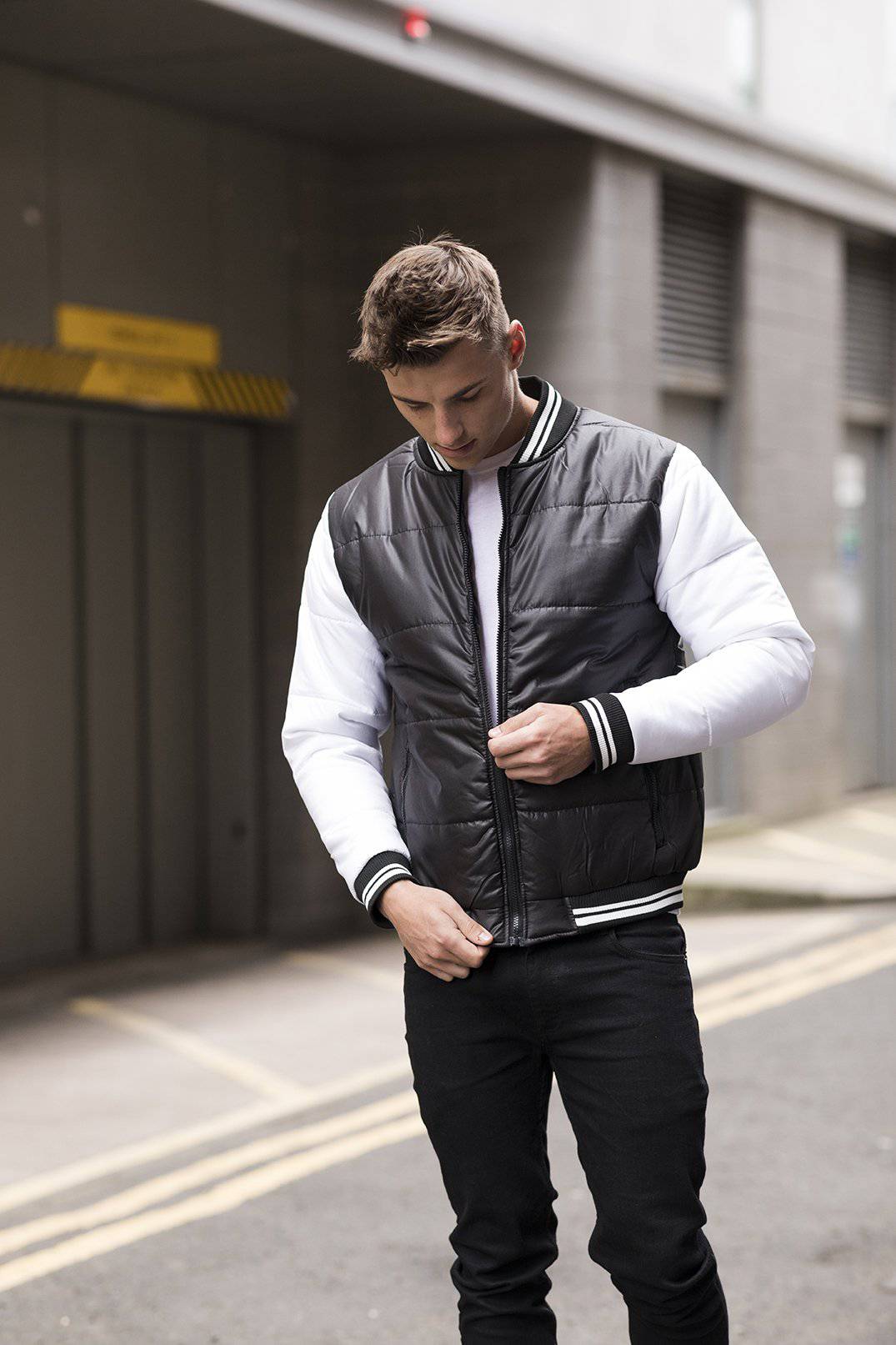 Epic Label Blousons All We Do Is Just Hoods Jh049 Veste Matelassée Universitaire Pour Homme