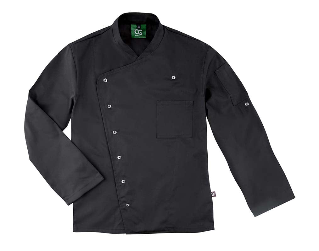 Epic Label Blousons Cg Workwear Cgw03100 Veste De Cuisine Homme Turin Greenature Bio