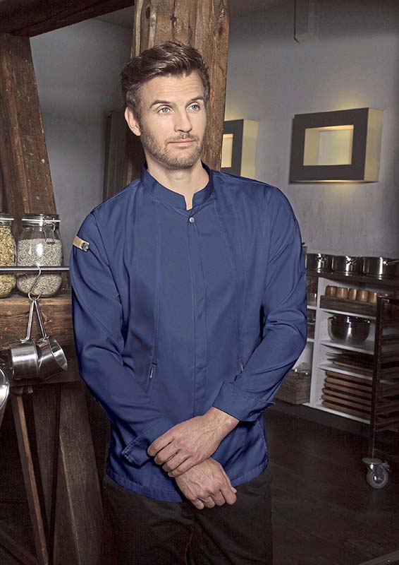 Epic Label Blousons Karlowsky Ky051 Veste De Cuisine Green-Generation Recyclé