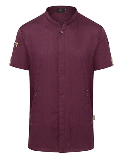 Epic Label Blousons Karlowsky Ky052 Veste De Cuisine À Manches Courtes Green-Generation Recyclé