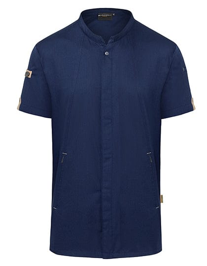 Epic Label Blousons Karlowsky Ky052 Veste De Cuisine À Manches Courtes Green-Generation Recyclé