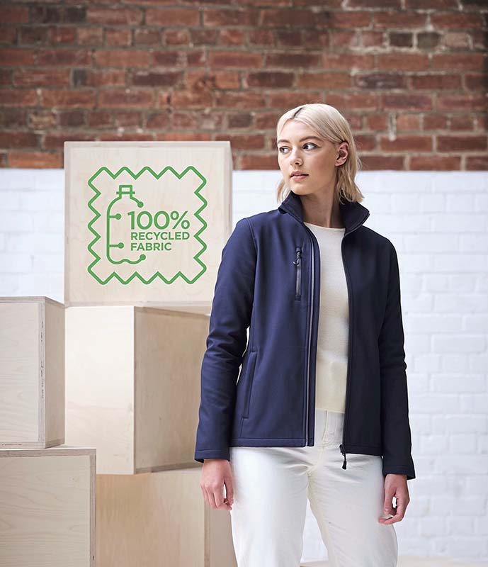 Epic Label Blousons Regatta Honestly Made Rg616 Veste Softshell Recyclée Honestly Made Pour Femmes