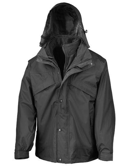 Epic Label Blousons Result R068X 3-In-1 Zip & Clip Jacket
