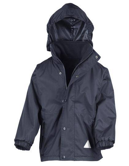 Epic Label Blousons Result R160J Junior Reversible Stormdri 4000 Polaire Jacket