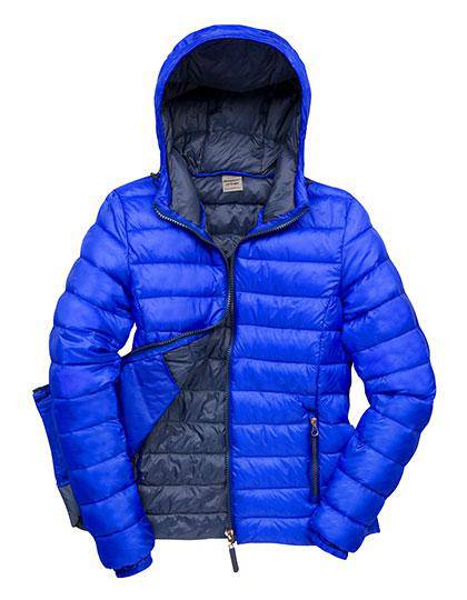 Epic Label Blousons Result R194F Pour Femmes Snow Bird Hooded Jacket