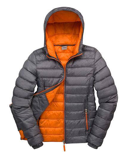 Epic Label Blousons Result R194F Pour Femmes Snow Bird Hooded Jacket