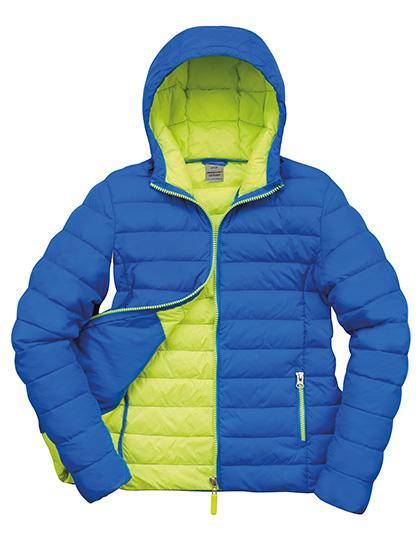 Epic Label Blousons Result R194F Pour Femmes Snow Bird Hooded Jacket