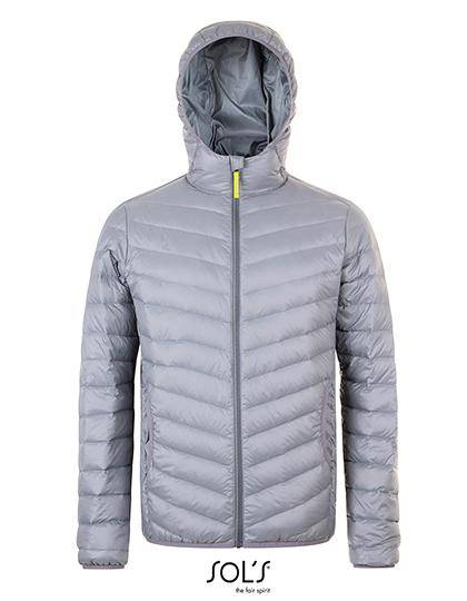 Epic Label Blousons Sol´S 01620 Doudoune Light À Capuche Pour Homme