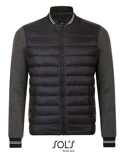 Epic Label Blousons Sol´S 01644 Blouson Bi-Matière Mixte