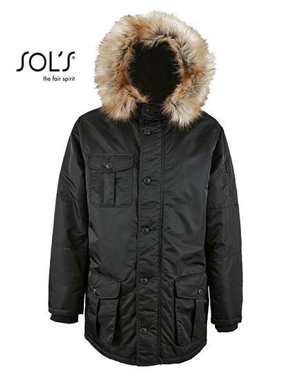 Epic Label Blousons Sol´S 02108 Parka Chaude Et Imperméable Homme