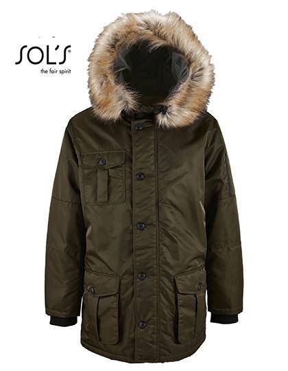 Epic Label Blousons Sol´S 02108 Parka Chaude Et Imperméable Homme