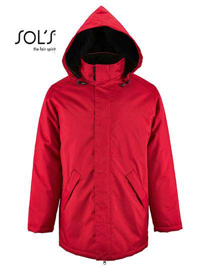 Epic Label Blousons Sol´S 02109 Parka Mixte À Doublure Matelassée