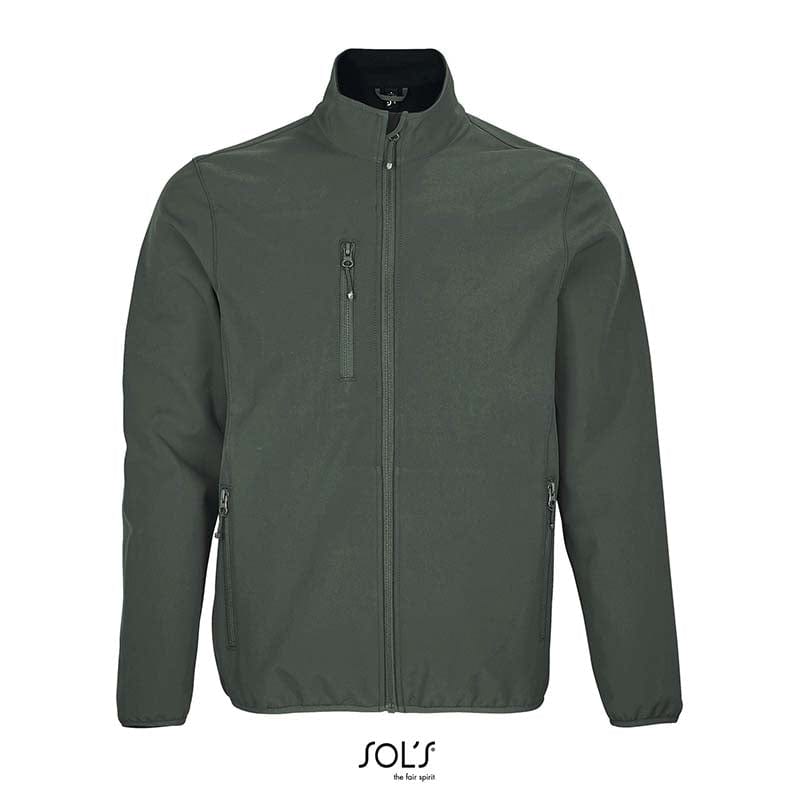 Epic Label Blousons Sol´S L03827 Veste Softshell Zippée Falcon Pour Homme Recyclé