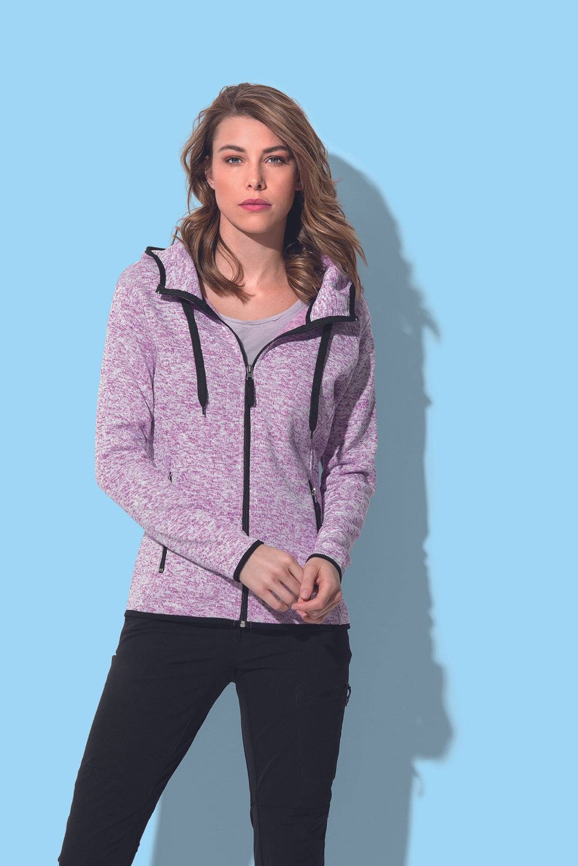 Epic Label Blousons Stedman St5950 Knit Polaire Jacket Pour Femme