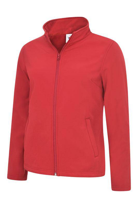 Epic Label Blousons Uneek Clothing UC613 Ladies Classic Full Zip Soft Shell Jacket Mixte