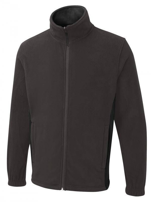 Epic Label Blousons Uneek Clothing UC617 Two Tone Full Zip Fleece Jacket Mixte