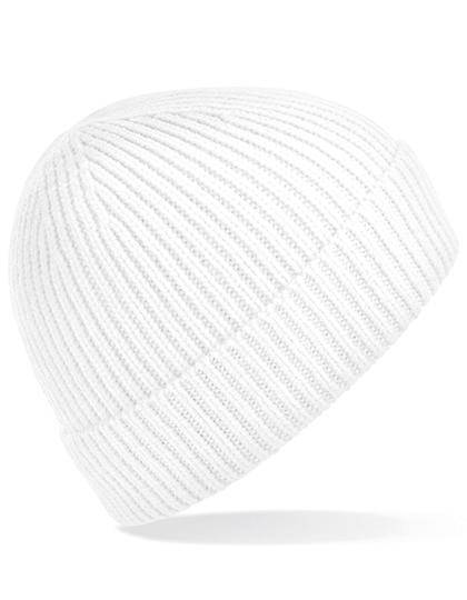 Epic Label Bonnets Beechfield B380 Bonnet En Maille Côtelée À Pinces Invisibles