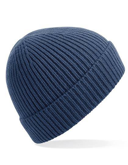 Epic Label Bonnets Beechfield B380 Bonnet En Maille Côtelée À Pinces Invisibles