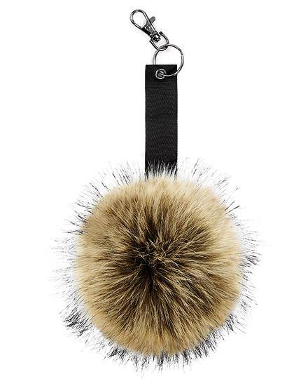Epic Label Bonnets Beechfield B400 Porte-Clés Pop Pom En Fausse Fourrure