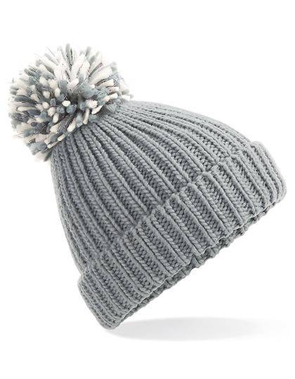 Epic Label Bonnets Beechfield B409 Shimmer Pom Pom Beanie