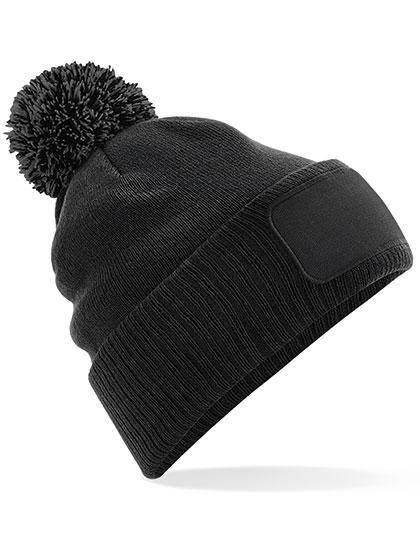 Epic Label Bonnets Beechfield B443 Bonnet À Patch Snowstar®