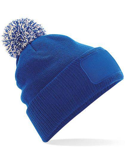 Epic Label Bonnets Beechfield B443 Bonnet À Patch Snowstar®