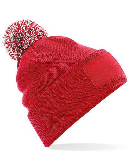 Epic Label Bonnets Beechfield B443 Bonnet À Patch Snowstar®