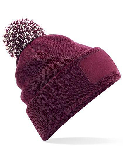 Epic Label Bonnets Beechfield B443 Bonnet À Patch Snowstar®