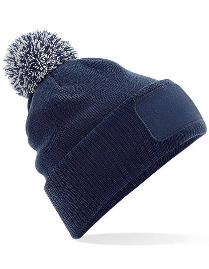 Epic Label Bonnets Beechfield B443 Bonnet À Patch Snowstar®