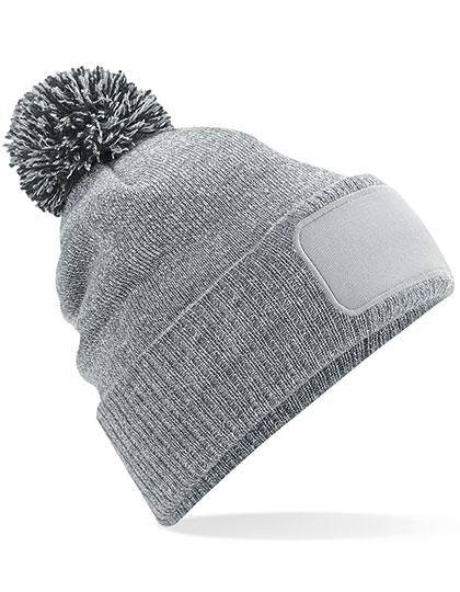 Epic Label Bonnets Beechfield B443 Bonnet À Patch Snowstar®