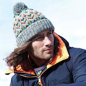 Epic Label Bonnets Beechfield B458 Bonnet Blizzard À Pompon