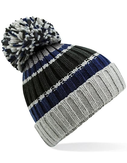 Epic Label Bonnets Beechfield CB392 Bonnet Hygge À Rayures