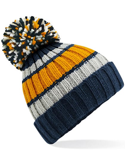 Epic Label Bonnets Beechfield CB392 Bonnet Hygge À Rayures