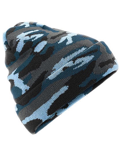 Epic Label Bonnets Beechfield CB419 Bonnet À Revers Camouflage