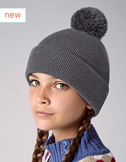 Epic Label Bonnets Beechfield CB426b Bonnet Original À Pompon Enfant