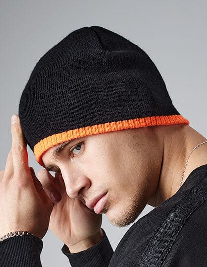 Epic Label Bonnets Beechfield CB44c Bonnet À Deux Tons