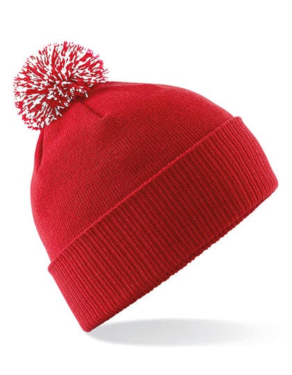 Epic Label Bonnets Beechfield CB450 Bonnet Snowstar