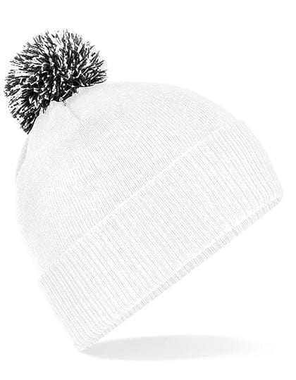 Epic Label Bonnets Beechfield CB450 Bonnet Snowstar