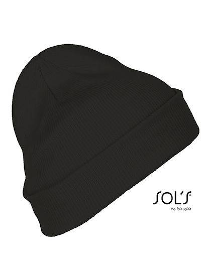 Epic Label Bonnets Sol´S 01664 Bonnet Unicolore Avec Revers