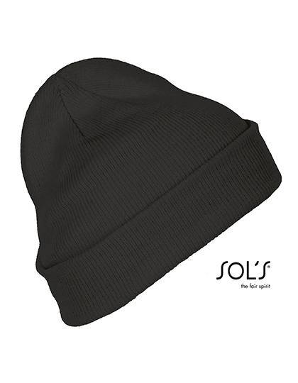 Epic Label Bonnets Sol´S 01664 Bonnet Unicolore Avec Revers
