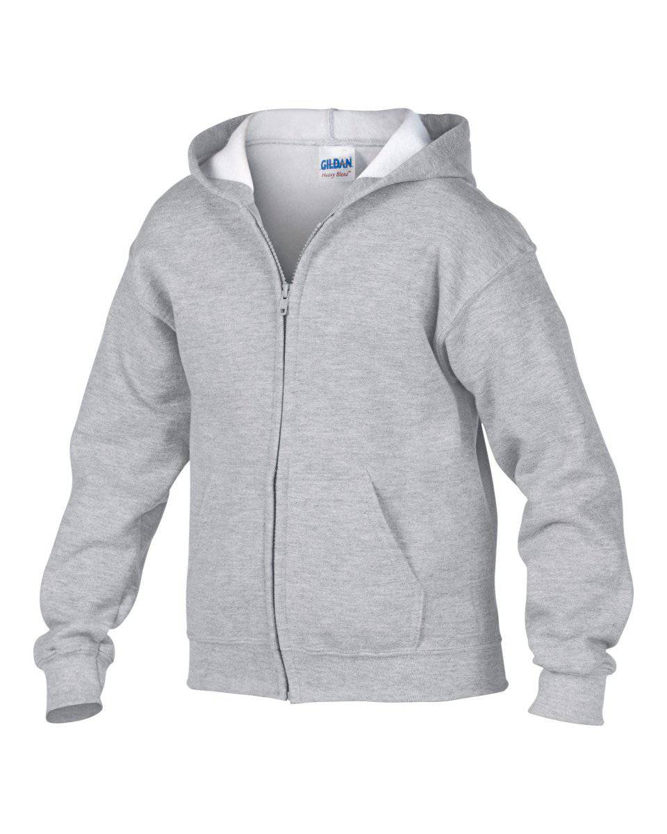 Epic Label Capuche 18600B Gildan Enfant Sweat Capuche Zippé