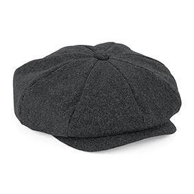 Epic Label Casquettes Beechfield B629 Casquette Gavroche En Laine Melton
