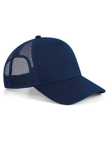 Epic Label Casquettes Beechfield B642 Casquette Filet Réglable À L'arrière En Micro-Knit