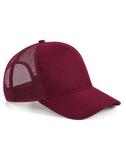 Epic Label Casquettes Beechfield B643 Casquette Filet En Daim Réglable À L’arrière
