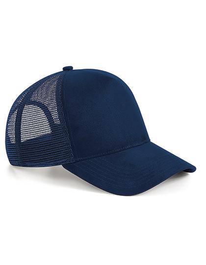 Epic Label Casquettes Beechfield B643 Casquette Filet En Daim Réglable À L’arrière