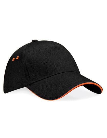 Epic Label Casquettes Beechfield CB15C Casquette Ultimate Sandwich À 5 Panneaux