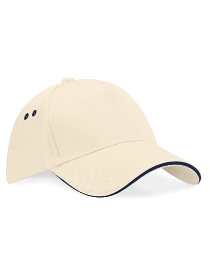 Epic Label Casquettes Beechfield CB15C Casquette Ultimate Sandwich À 5 Panneaux
